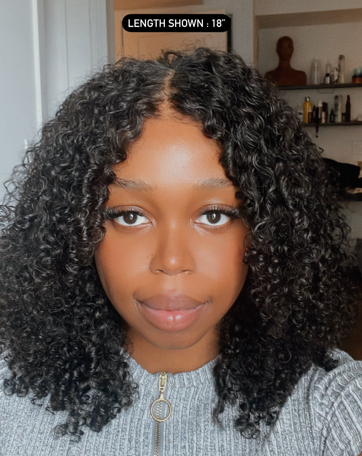 KINKY CURLS Wear N Go Wig