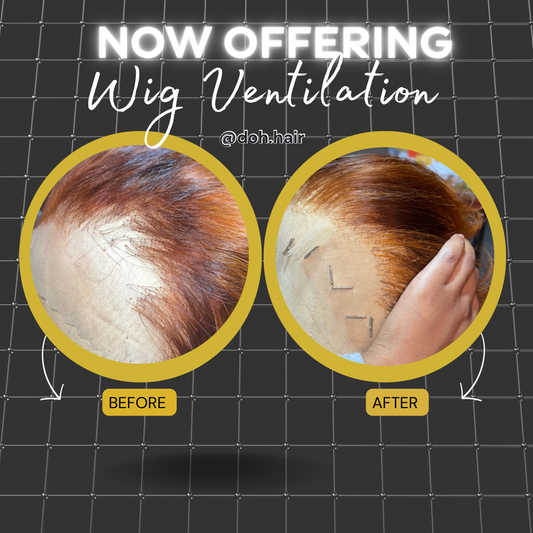 Wig ventilation service